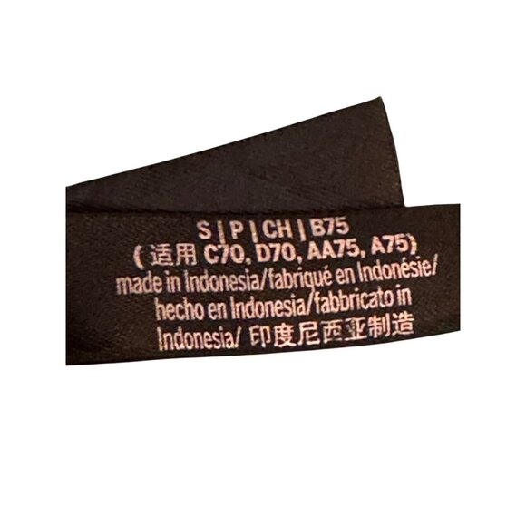 Victorias Secret PINK Active Sports Bra Women S Orange Adjustable Strap Wireless - Picture 5 of 5